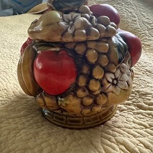 Colorful Ceramic Fruit Vase